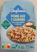 Penne aux 2 saumons