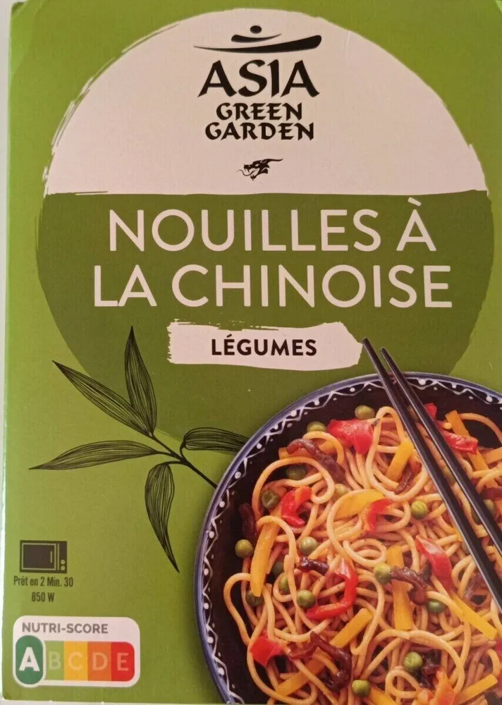 NOUILLES À LA CHINOISE LÉGUMES
