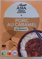 Porc au caramel riz basmati