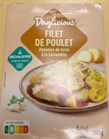 Filet de poulet pommes de terre à la Sarladaise