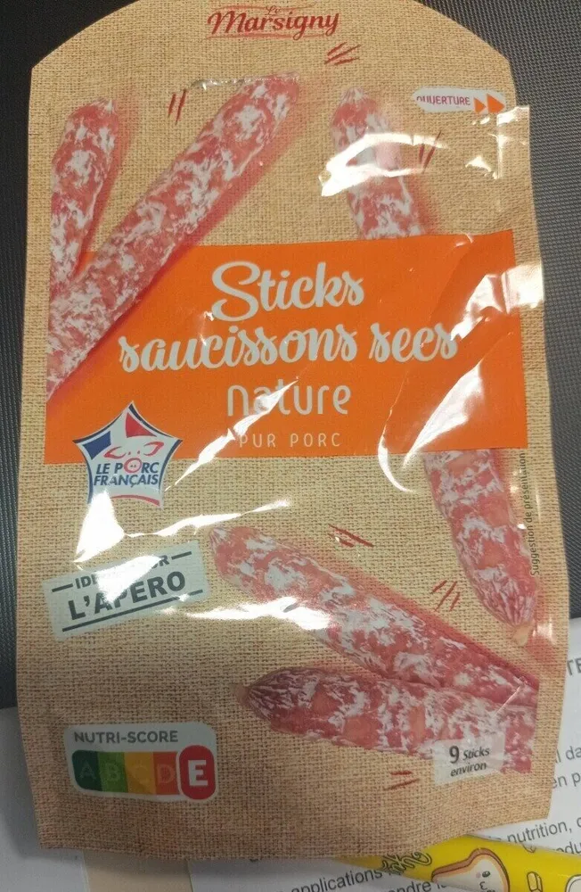 Sticks Saucisson sec nature