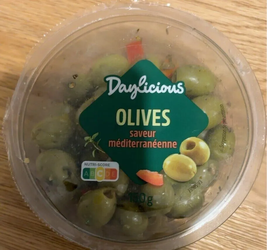 Olives saveur méditerranéene