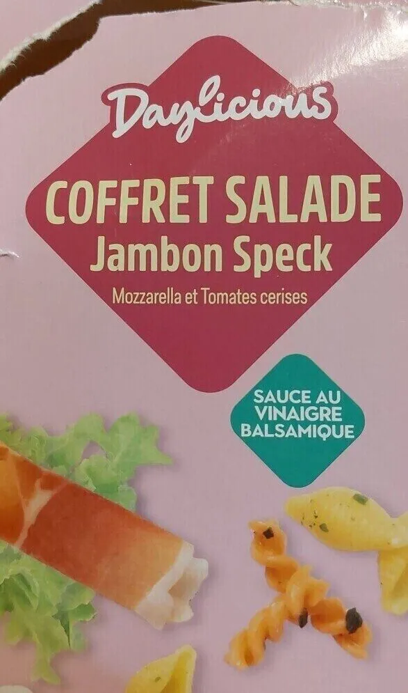 COFFRET SALADE Jambon Speck Mozzarella et Tomates cerises