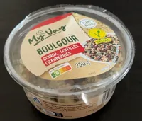 Boulgour, Quinoa, Lentilles, Cramberries