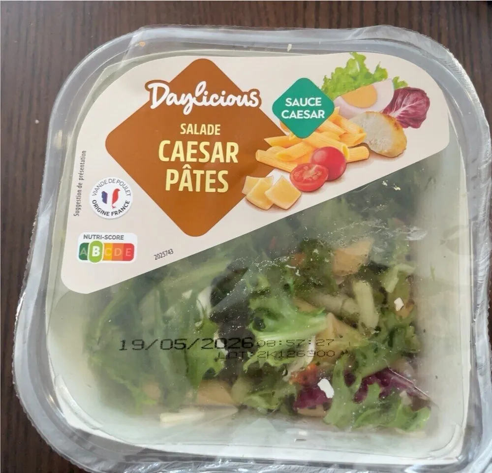 Salade caesar pâtes