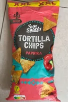Tortilla chips paprika