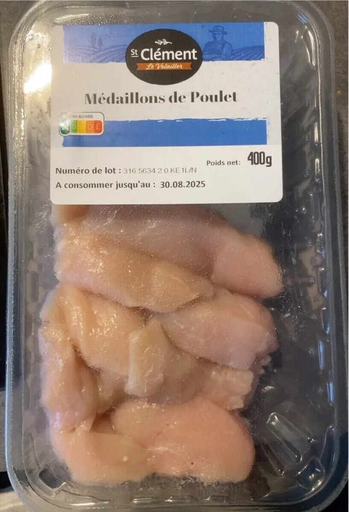 Médaillons de Poulet