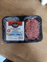 2 Steaks hachés pur boeuf façon bouchère
