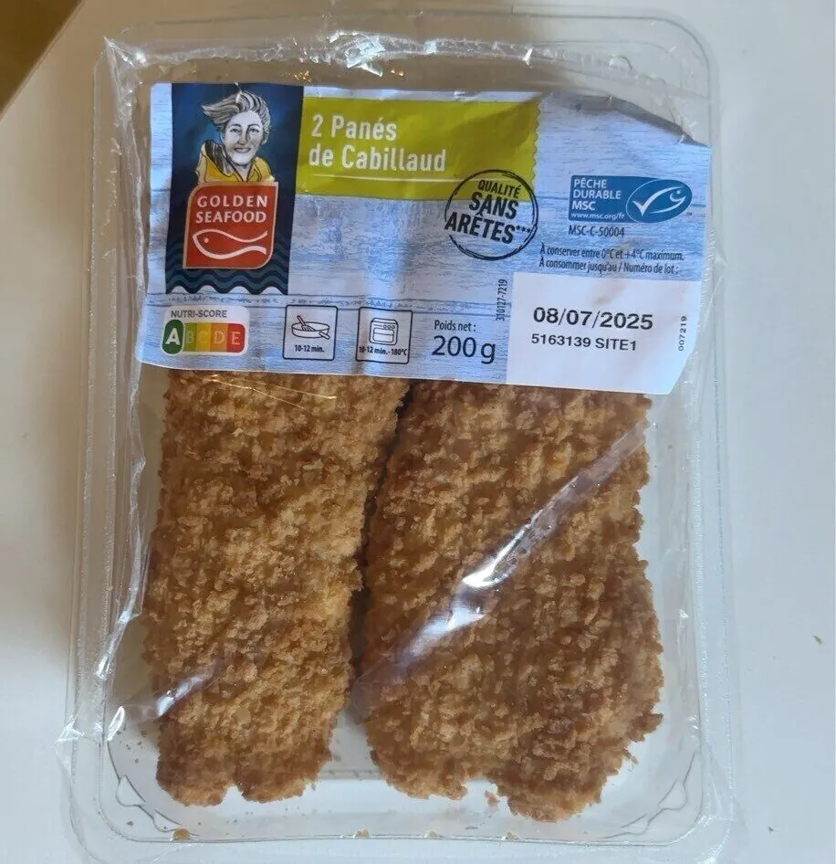 2 Panés de Cabillaud