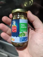 Filets d'anchois Ail et persil