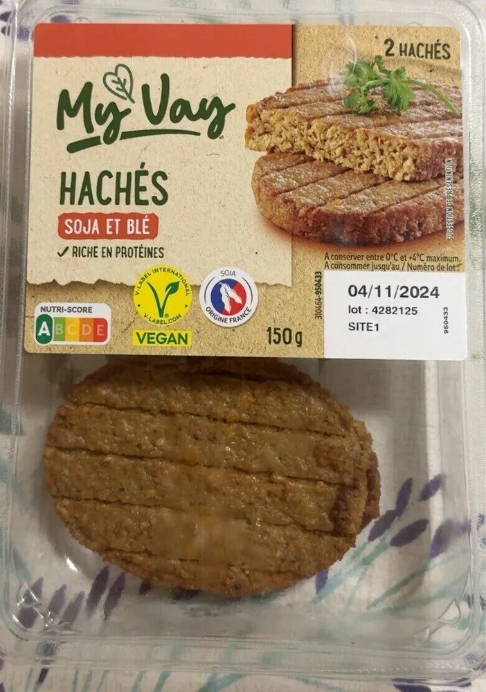 Hachés soja et blé