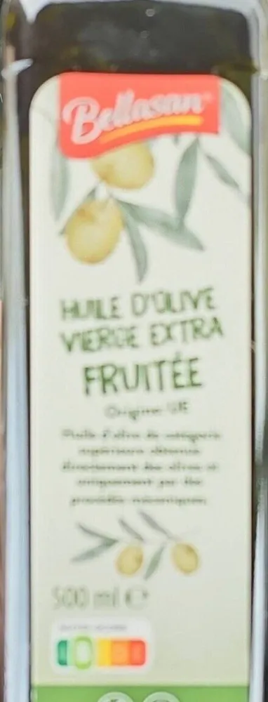 Huile d'olive vierge extra fruitée