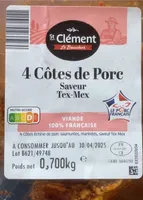 Côtes de Porc Saveur Tex-Mex