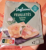 Feuilleté épinard chèvre