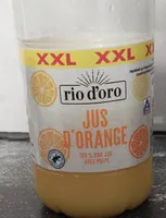 Jus d'orange 100 % pur jus avec pulpe