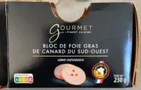 Bloc de foie gras de canard du sud-ouest