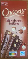 Lait noisettes entières