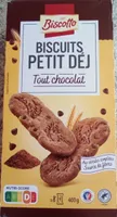 Biscuits petit dej tout chocolat