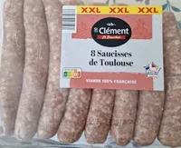 8 saucisses de Toulouse