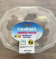 figurines fourrées praliné