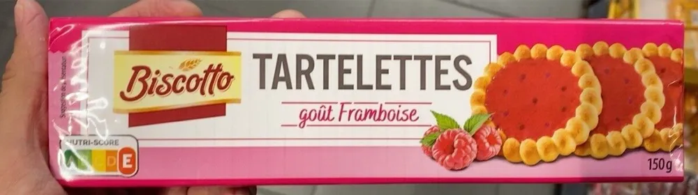 Tartelettes goût framboise
