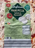 Maxi pizza tomate mozzarella