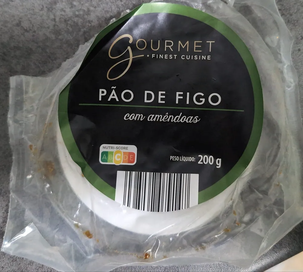 Pão de figo com amêndoas