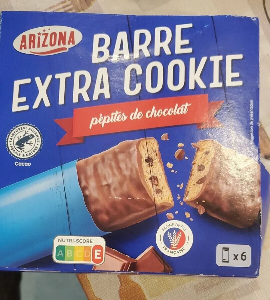 Barre extra cookie