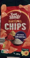 Orientalische Kartoffel Chips