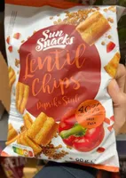 Lentil Chips Paprika Style