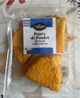 Panés de Poulet farcis au Chili Cheese