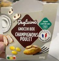 Gnocchi box champignons poulet