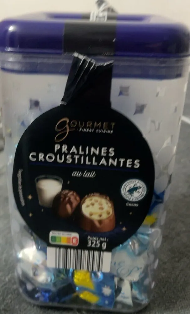 Pralines croustillantes au lait