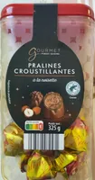 Pralines croustillantes à la noisette