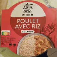 Poulet avec riz au curry