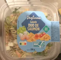 Salade duo de saumon