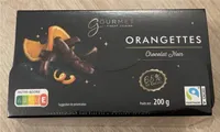 Orangettes chocolat noir 65%