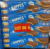Nappés Chocolat au lait