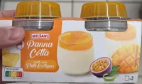 Panna Cotta coulis aux fruits exotiques
