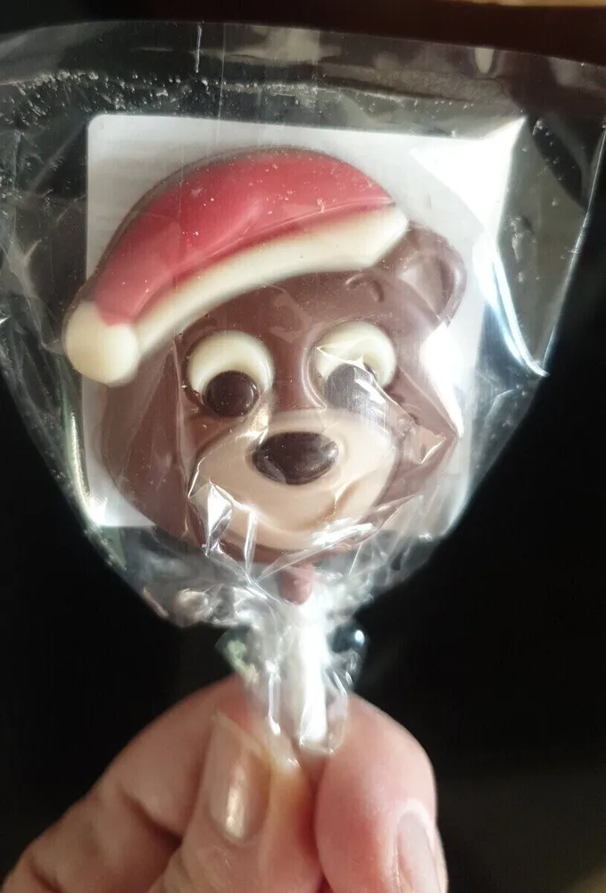 Sucette de chocolat