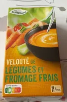 Velouté de légumes et fromage frais