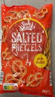 Salted bretzels
