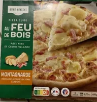 PIZZA CUITE AU FEU DE BOIS MONTAGNARDE
