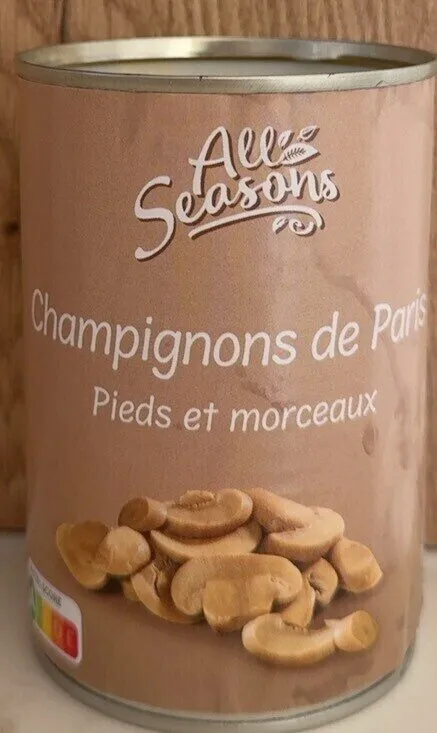 Champignons de Paris Pieds et morceaux