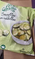 Courgettes en rondelles
