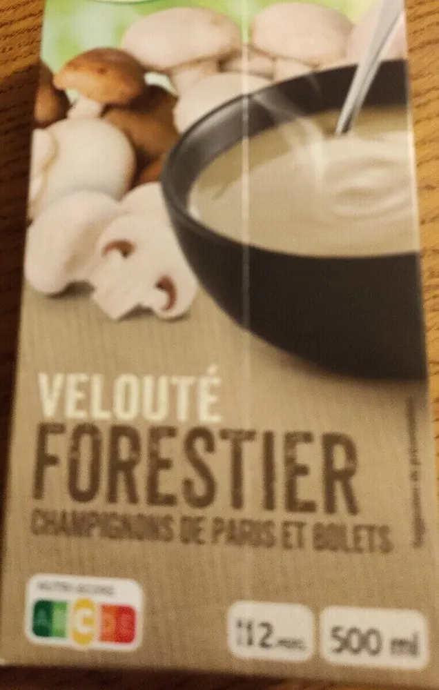 VELOUTÉ FORESTIER CHAMPIGNONS DE PARIS ET BOLETS