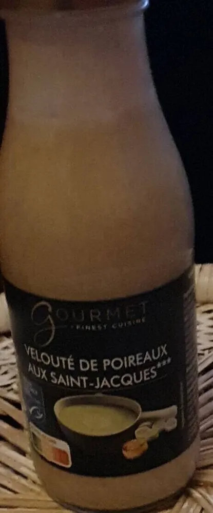 VELOUTÉ DE POIREAUX AUX SAINT-JACQUES