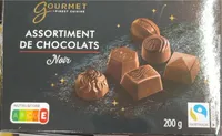 Assortiment de chocolat noir
