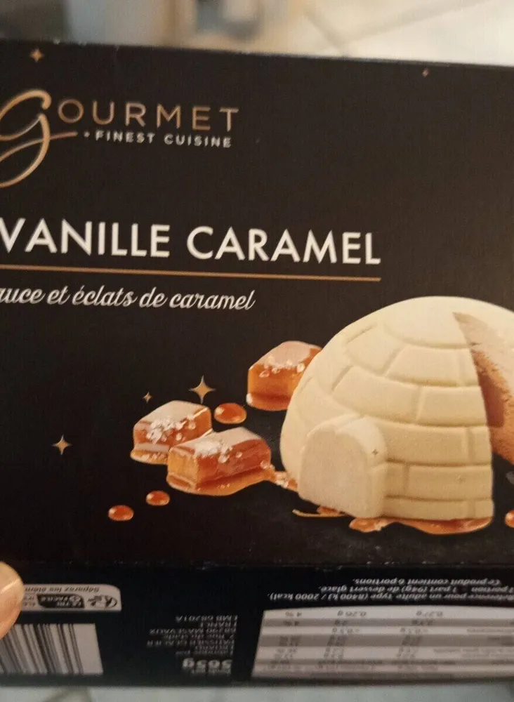 Igloo vanille caramel