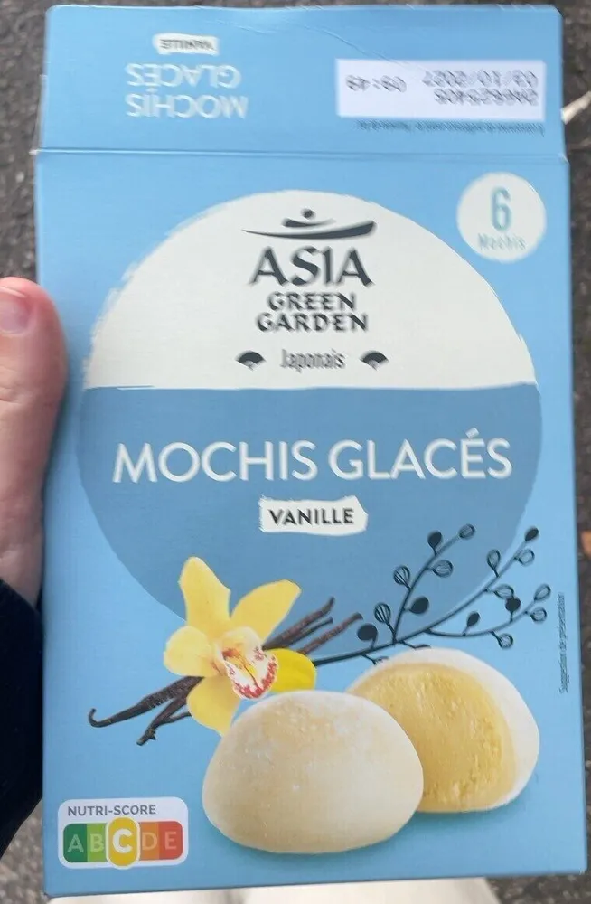 Mochis glacés vanille